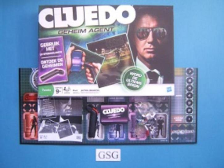 Cluedo geheim agent nr. 0410 27140 104-02, Hobby en Vrije tijd, Gezelschapsspellen | Bordspellen, Zo goed als nieuw, Ophalen