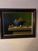 Stilleven met eieren in blauwe kom, Antiek en Kunst, Kunst | Schilderijen | Klassiek, Ophalen