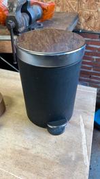 Kleine pedaalemmer, Ophalen, Zo goed als nieuw, Minder dan 10 liter, Metaal