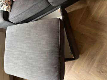 Ikea Kivik 3 zitsbank met chaise longue plus opberg hocker - afbeelding 3