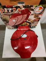 Rode Pizzaoven 32 cm met doos, Ophalen of Verzenden, Gebruikt