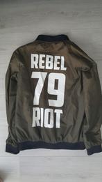 stoere jas maat 170   als nieuw, Ophalen of Verzenden, Zo goed als nieuw, Jongen, Jas