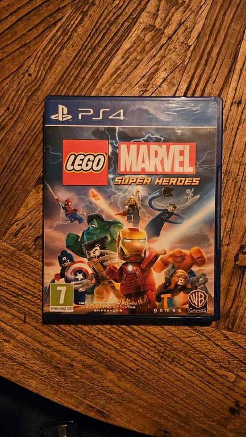 Lego Marvel Super Heroes, PS4, Spelcomputers en Games, Games | Sony PlayStation 4, Zo goed als nieuw, Overige genres, Vanaf 12 jaar