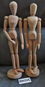 TEKEN POP EN HAND VAN HOUT * Nieuwstaat *, Verzenden, Zo goed als nieuw, Overige typen