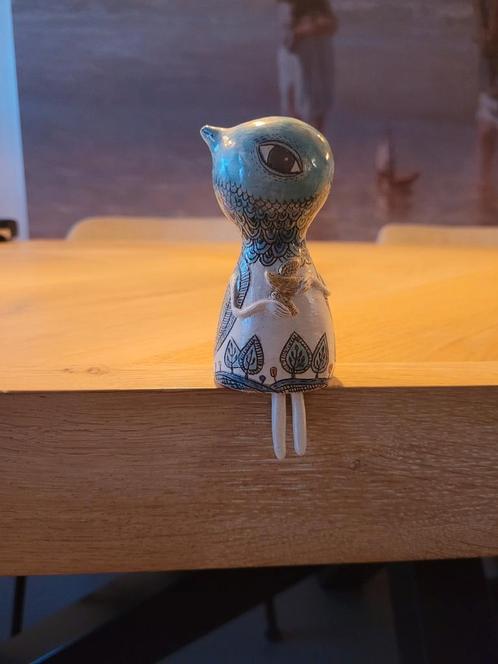 Mooie keramiek vogel van Ariciu Ana Maria, Antiek en Kunst, Kunst | Beelden en Houtsnijwerken, Ophalen of Verzenden