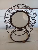 Prachtige spiegel met roestig frame, Ophalen of Verzenden