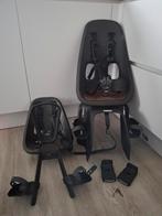 Yepp Thule fietsstoeltje voorzitje en achterzitje set, Fietsen en Brommers, Achterzitje, Voetsteuntjes, Yepp (Thule), Zo goed als nieuw