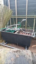 3-kamerfilter met afsluiters en bodemdrains koivijver, Ophalen, Gebruikt, Vijverfilter