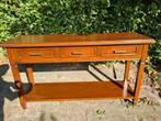 Sidetable met 3 laadjes. 135x42x76(h), Ophalen, Gebruikt, 25 tot 50 cm, Rechthoekig