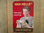 Reclamebord Van Nelle Pakjes koffie 20x30, Verzamelen, Merken en Reclamevoorwerpen, Ophalen of Verzenden, Zo goed als nieuw, Reclamebord