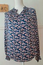 DEA KUDIBAL zijden blouse in nieuwstaat, Blauw, Ophalen of Verzenden, Zo goed als nieuw, Dea Kudibal