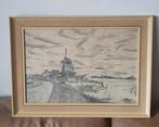 Tekening houtzaagmolen de Vriendschap Monnikendam A.D.B., Ophalen