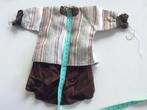 poppenkleding rok sokken en truitje sjaal  15 cm rompmaat, Verzamelen, Poppen, Ophalen of Verzenden, Gebruikt, Kleertjes