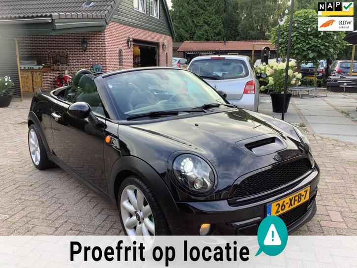 Mini Mini Roadster 1.6 Cooper S Chili (Cabrio) NIEUWE APK 08, Auto's, Mini, Bedrijf, Te koop, Roadster, ABS, Airbags, Airconditioning