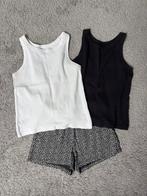 Korte broek met twee hemdjes H&M, Gebruikt, Meisje, H&M, Ophalen of Verzenden