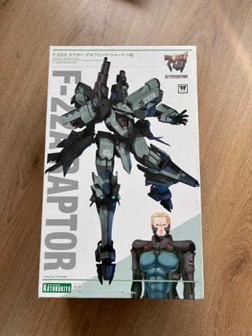Muv-Luv Alternative – F-22A Raptor Full Action Model Kit beschikbaar voor biedingen