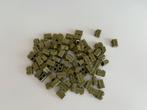 Lego Muurstenen / Masonry 1x2 Olijfgroen - 100 stuks - Nieuw, Ophalen of Verzenden, Nieuw, Losse stenen, Lego