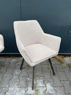 Nieuwe Beige teddy boucle stoel, Ophalen, Zo goed als nieuw, Grijs, Vijf, Zes of meer stoelen
