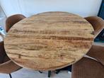 Mooie eettafel, Huis en Inrichting, Tafels | Eettafels, Ophalen of Verzenden, Vijf personen of meer, Rond, 100 tot 150 cm