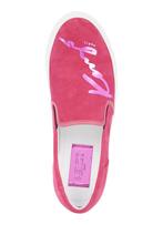 KENZO fuchsia signature slip-on instapper van suède maat 38, Kleding | Dames, Schoenen, Nieuw, Ophalen of Verzenden, Kenzo, Instappers