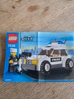 Lego City 7236 Politieauto, Kinderen en Baby's, Speelgoed | Duplo en Lego, Ophalen of Verzenden, Gebruikt, Complete set, Lego