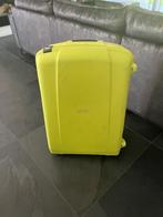 Te koop samsonite koffer lime groen spinner circa 75x50, Ophalen, Gebruikt, Hard kunststof, 45 tot 55 cm