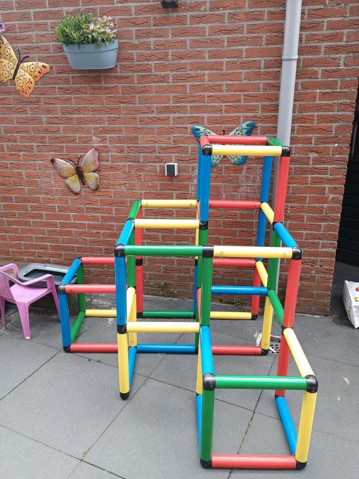 Quadro klimpiramide, Kinderen en Baby's, Speelgoed | Buiten | Speeltoestellen, Gebruikt, Ophalen