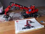 Lego technic 42144 pneumatische kraan, Ophalen of Verzenden, Zo goed als nieuw, Complete set, Lego