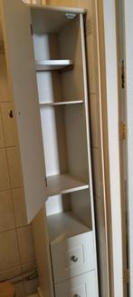 Witte Badkamerkast - 160x30x30cm, Huis en Inrichting, Badkamer | Badkamermeubels, Ophalen, (Half)hoge kast, Minder dan 50 cm, Zo goed als nieuw
