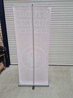 Roll up banner reclame banner aluminium banner met tas, Ophalen of Verzenden, Gebruikt, Overige typen