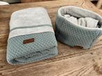 Baby’s only ledikant deken incl verschoonhoes stone green, Kinderen en Baby's, Ophalen of Verzenden, Deken, Zo goed als nieuw