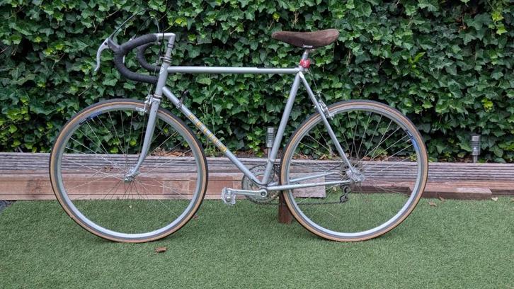 Vintage racefiets van Peugeot, Fietsen en Brommers, Fietsen | Racefietsen, Gebruikt, Overige merken, 10 tot 15 versnellingen, 28 inch