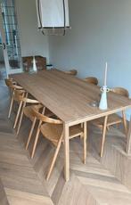 Houten eettafel stoelen Westing - model Camille - set van 6, Ophalen, Scandinavish/japandi, Overige kleuren, Zo goed als nieuw