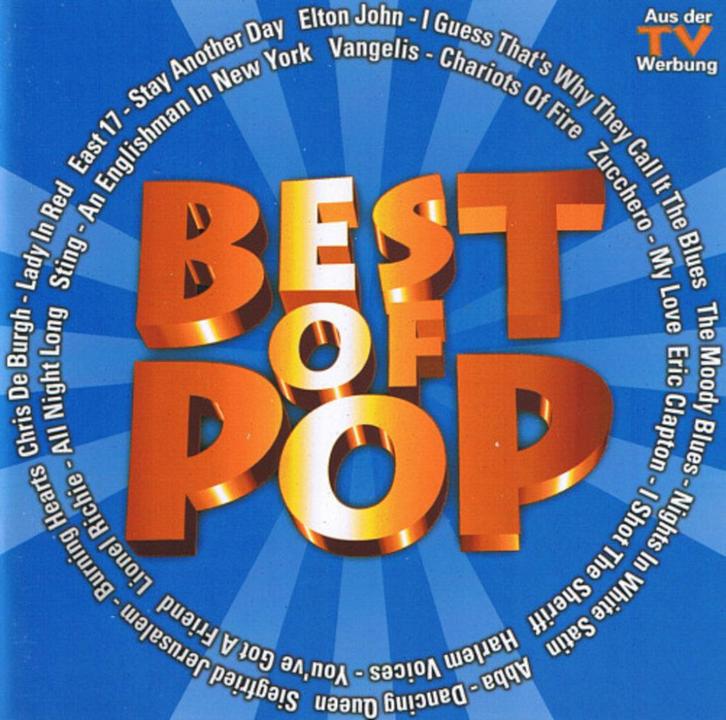 Best Of Pop CD, Cd's en Dvd's, Cd's | Pop, Zo goed als nieuw, 1980 tot 2000, Verzenden