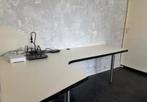 Groot werkblad/bureau lichtbeige, Huis en Inrichting, Ophalen, Gebruikt