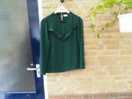 VILA  groen  shirt met roezel  maat S, Vila, Ophalen of Verzenden, Zo goed als nieuw, Lange mouw