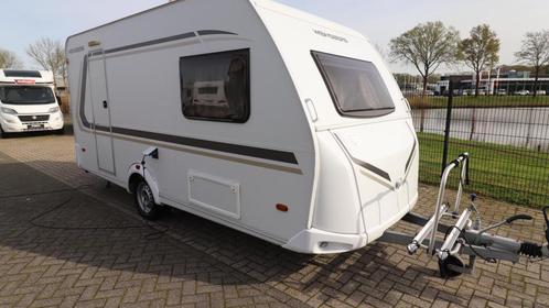 Weinsberg CaraOne 420 QD Fortex voortent - Fietsendrager, Caravans en Kamperen, Caravans, Bedrijf, tot en met 3, 750 - 1000 kg