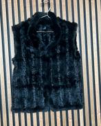 Gilet van echt bont, Ophalen of Verzenden, Nieuw, Maat 38/40 (M), Zwart