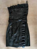 Schitterende en sexy Dsquared2 leren Jurk, Kleding | Dames, Jurken, Maat 38/40 (M), Zwart, Ophalen of Verzenden, Zo goed als nieuw
