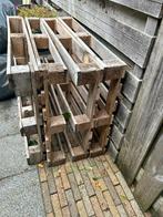 4 Houten Pallets - Hergebruik of DIY projecten!, Doe-het-zelf en Verbouw, Hout en Planken, Ophalen, Gebruikt, 25 tot 50 mm, Pallet