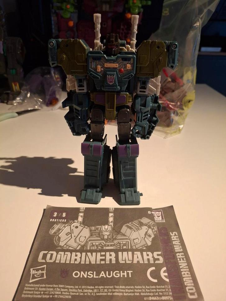 Transformers Combiner Wars Onslaught Voyager 2016, Verzamelen, Transformers, Zo goed als nieuw, Overige generaties, Ophalen of Verzenden