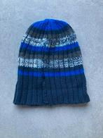 Kindermuts blauw 7 tot 10 jaar, 134 t/m 140, Jongen of Meisje, Ophalen of Verzenden, Zo goed als nieuw