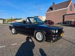 BMW 318i e30 Cabriolet 1992, Auto's, Automaat, Achterwielaandrijving, 1282 kg, Zwart