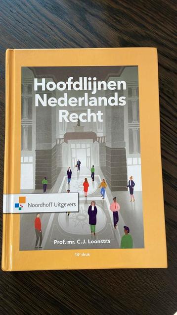 Hoofdlijnen Nederlands recht - Loonstra beschikbaar voor biedingen
