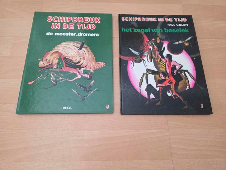 2* Schipbreuk in de tijd stripboeken, Boeken, Stripboeken, Zo goed als nieuw, Meerdere stripboeken, Ophalen of Verzenden