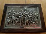 Sigarendoos met zilveren inleg, Antiek en Kunst, Antiek | Goud en Zilver, Ophalen of Verzenden