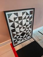 Houten lijst + poster, Antiek en Kunst, Ophalen of Verzenden