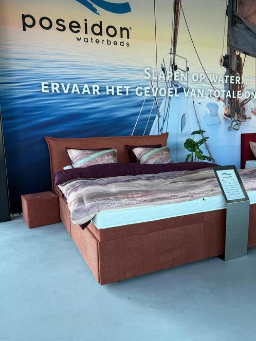 Poseidon splitwaterbed 200/220 met ladenblok Bieden mogelijk, Huis en Inrichting, Slaapkamer | Waterbedden, Zo goed als nieuw
