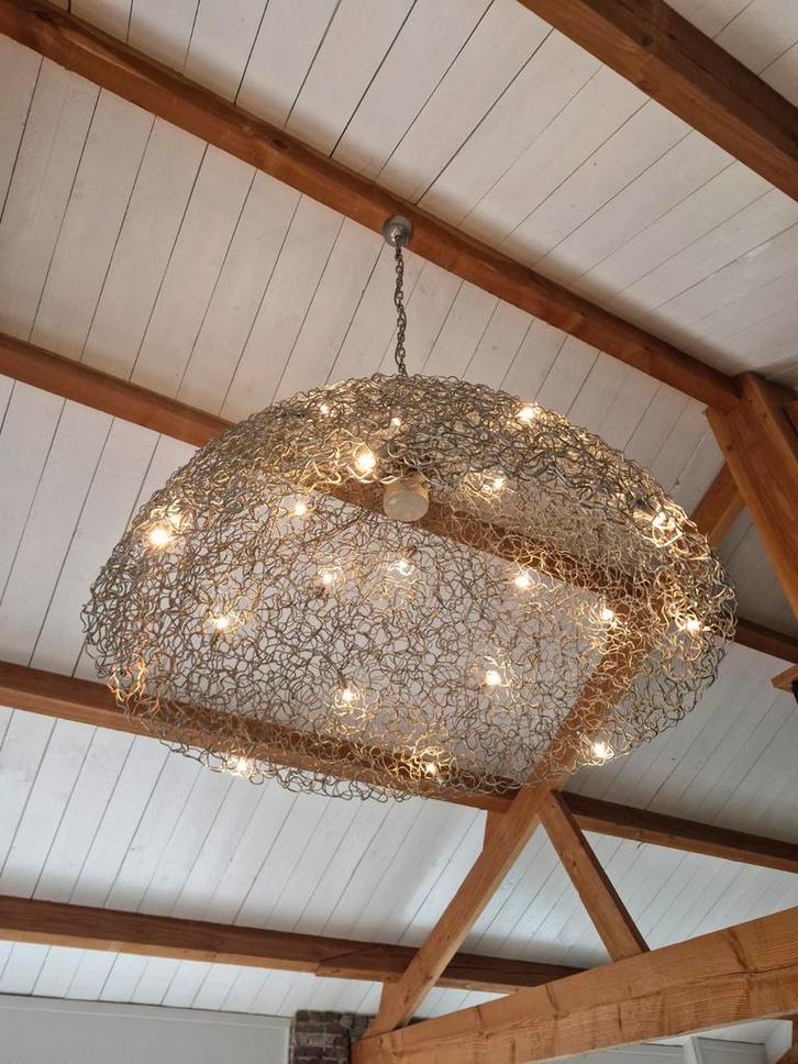 Brand van Egmond Crystal Water Lamp - Zo Goed Als Nieuw, Huis en Inrichting, Lampen | Hanglampen, Zo goed als nieuw, 75 cm of meer