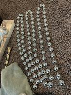 Vintage oude kerst slinger zilver kleur, Ophalen of Verzenden, Zo goed als nieuw